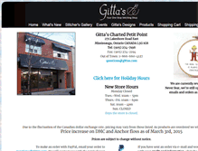 Tablet Screenshot of gittas.com